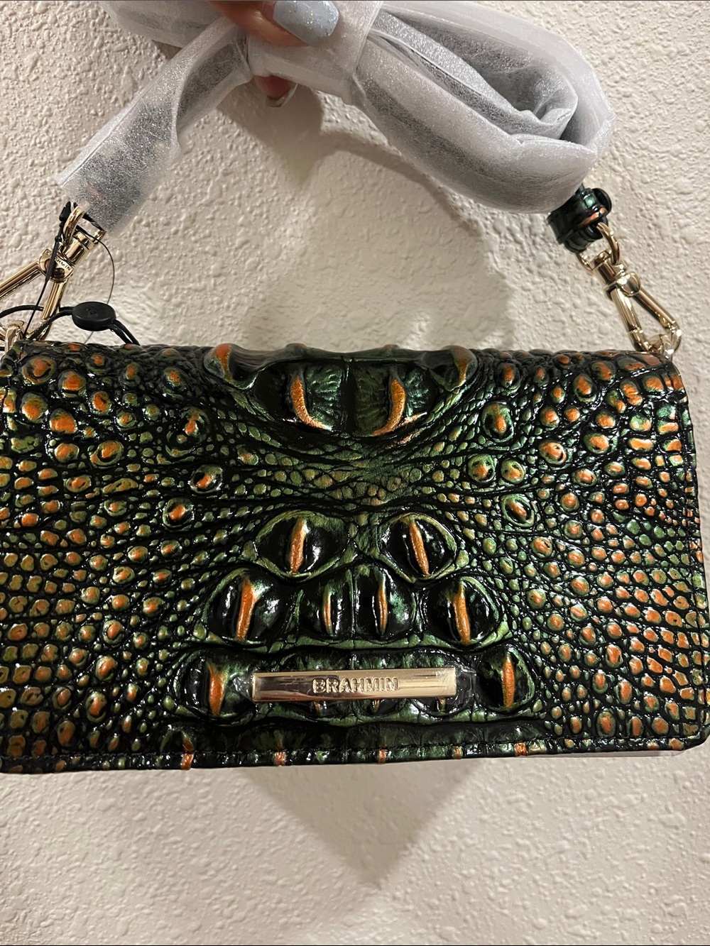 NWT Brahmin MINUETTE in SAMBA Melbourne Crossbody